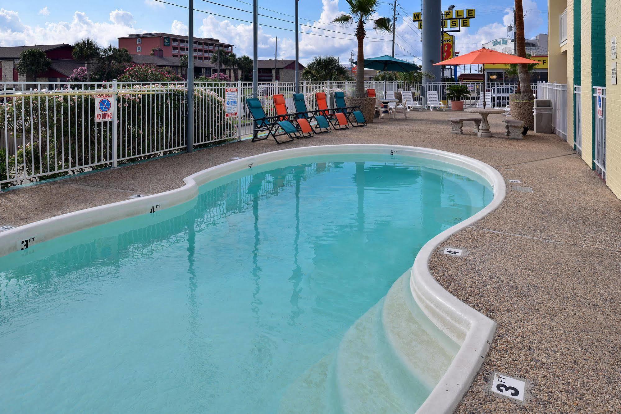 Motel 6 Galveston, Tx Seawall Exterior foto