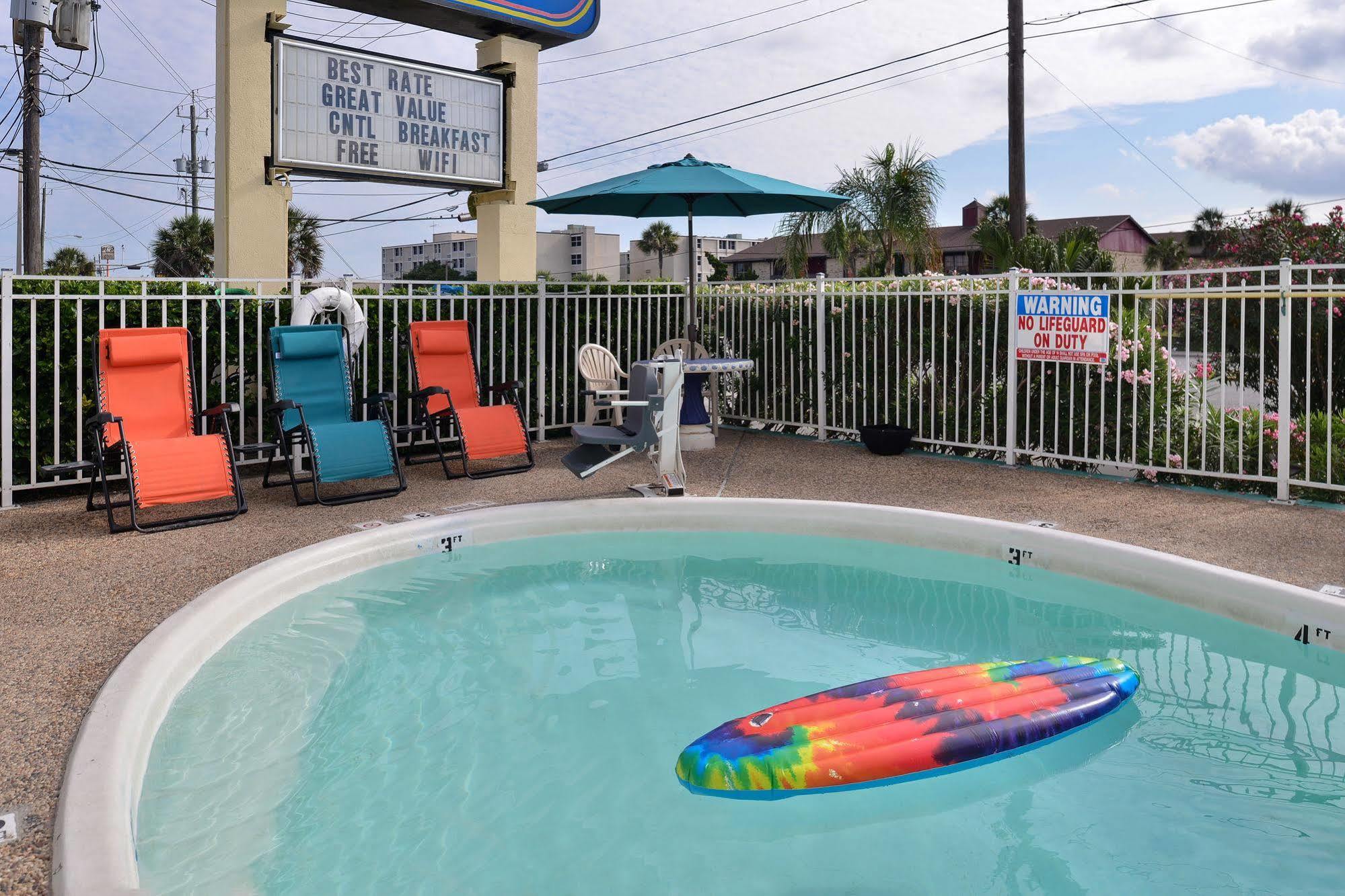 Motel 6 Galveston, Tx Seawall Exterior foto